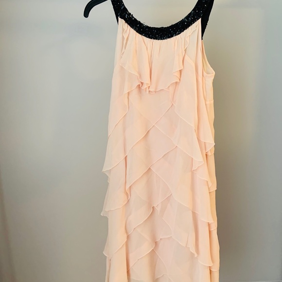 20’s Inspired Silk Embellished Layered Dress Small - Picture 7 of 7